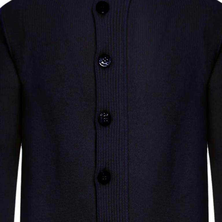 STONE ISLAND Logo Patch Buttoned Cardigan K2S155100047S00A3-V0020