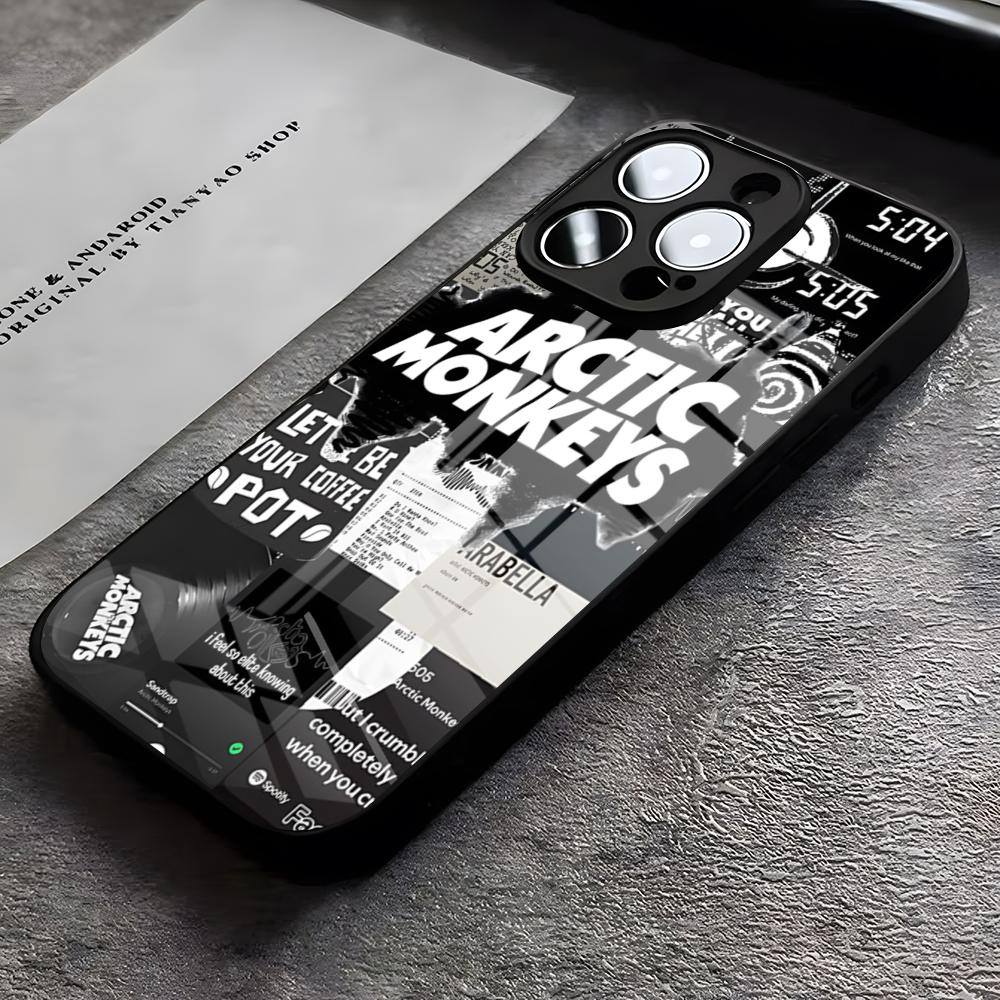 Fashion Arctics Monkeys Phone Case For IPhone 17 Pro Max 16 15 14 Pro Max 13 11 X Xs Xr 8 7Plus Silicone Cover