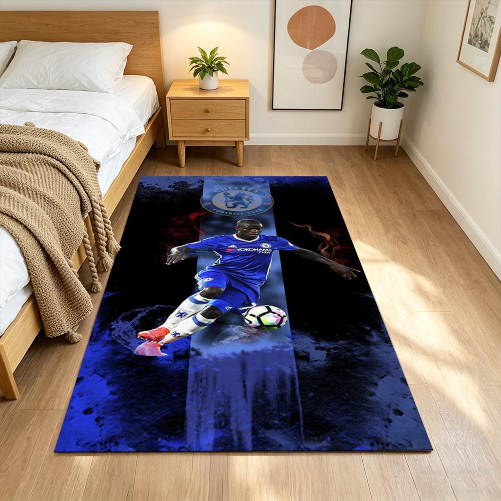 Chelsea Fc Football Player Floor Rug Office Rug Suitable for Outdoor Decorate room Kitchen Hallway Antislip Carpet Anime Office Decor