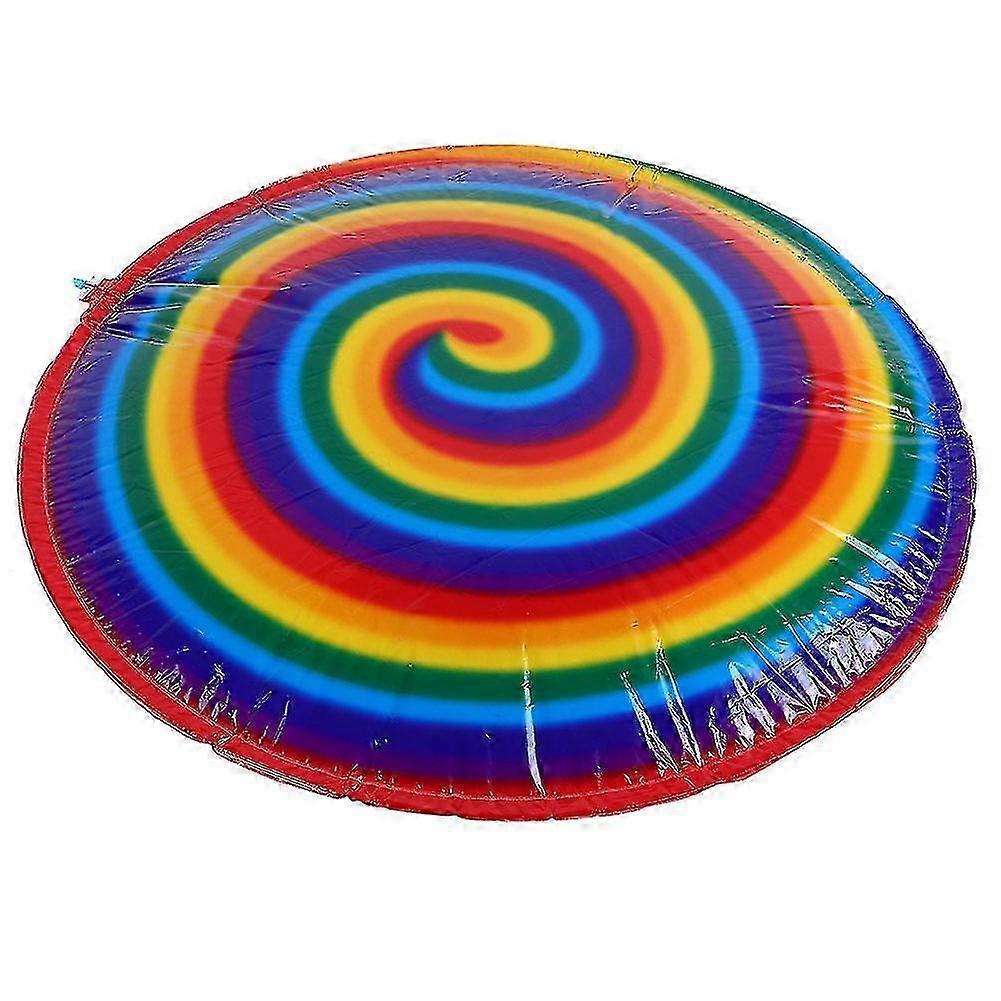 Inflatable Suspended Flying Disc Spinning Spiral Toy For Kids Children Family Safty Sport Game