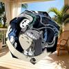 My Neighbor Totoro Print Automatic Open Close Umbrella, Portable Foldable Umbrella, for Outdoor Commute Camping Trip, Ideal Birthday Gift