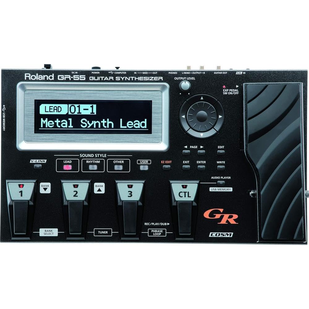 Гитарный синтезатор Roland GR-55S-BK