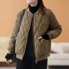 New Down and Cotton Jacket for Women, Thickened Cotton Jacket