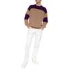 EMPORIO ARMANI Sweaters Men's Brown Crew Neck Other 3L1MZ2-1M7FZ-F406