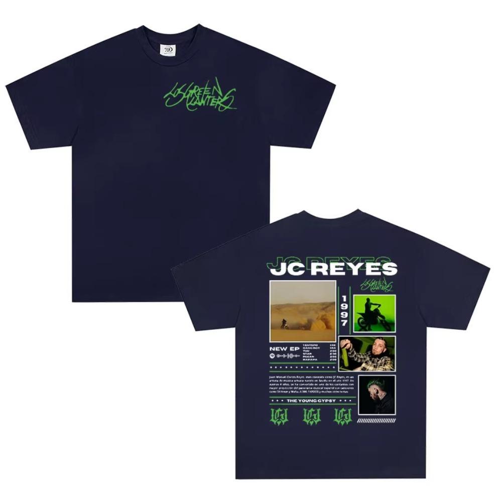 Rapper JC REYES TOUR 2026 New Album T Shirts Men Women Fashion Hip Hop ONeck Tshirt Male Cotton Short Sleeve Hot Sale Tshirts