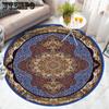 Круглый ковер для гостиной в этническом стиле, ковер у кровати в скандинавском стиле, грязеотталкивающий коврик для компьютерного кресла