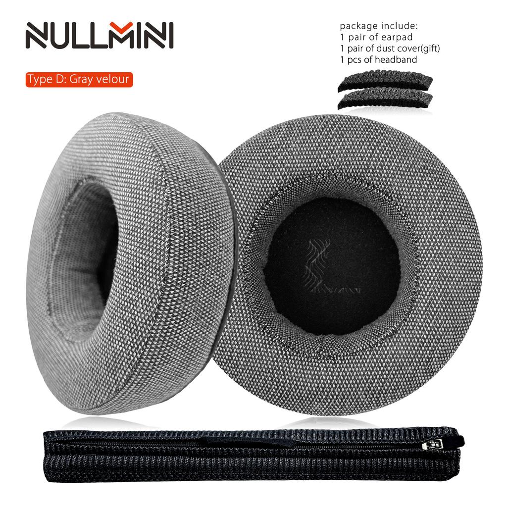 NullMini Replacement Earpads for ATH-ES10 ESW10 Headphones Ear Cushion Cooling Gel Headband