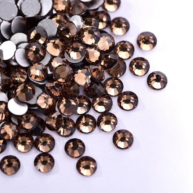 Flat Bottom Diamond, Manicure Diamond Glass, Crystal Round Mobile Phone Accessories, Sticker Diamond Diy Rhinestone Jewelry Accessories