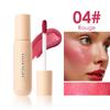 6-color pearlescent shimmery liquid blush Makeup, long-lasting and easy to apply, natural rouge blush