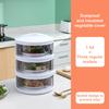 Insulated Vegetable Cover Multi-layer Stackable Food Box Anti-fly Dust-proof Heat Preservation Kitchen Supplies Picnic BBQ Helper