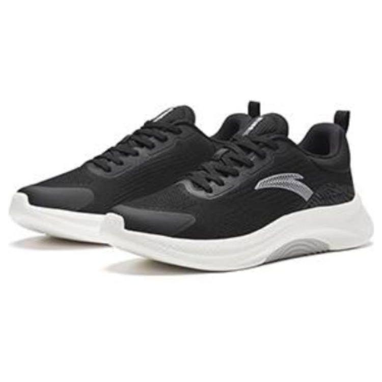 Anta Shining 5 Shock Absorbing Durable Low Top Training Shoes Men Training Shoes Black White 112347718-5