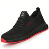 Steel Toe Puncture Proof Safety Shoes Lightweight Slip Resistant Men's Work ShoesComfortable Breathable Sneakers Construction Working Boots