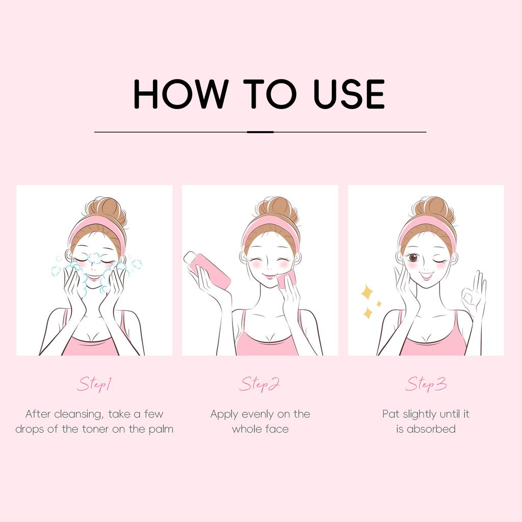 Тоник LAIKOU Sakura, используется для выравнивания тона кожи, отбеливания и уменьшения пятен, 160 мл