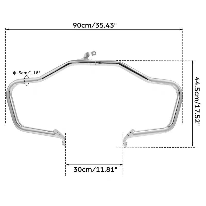 Защита двигателя и дуг безопасности BMW R18 21-24