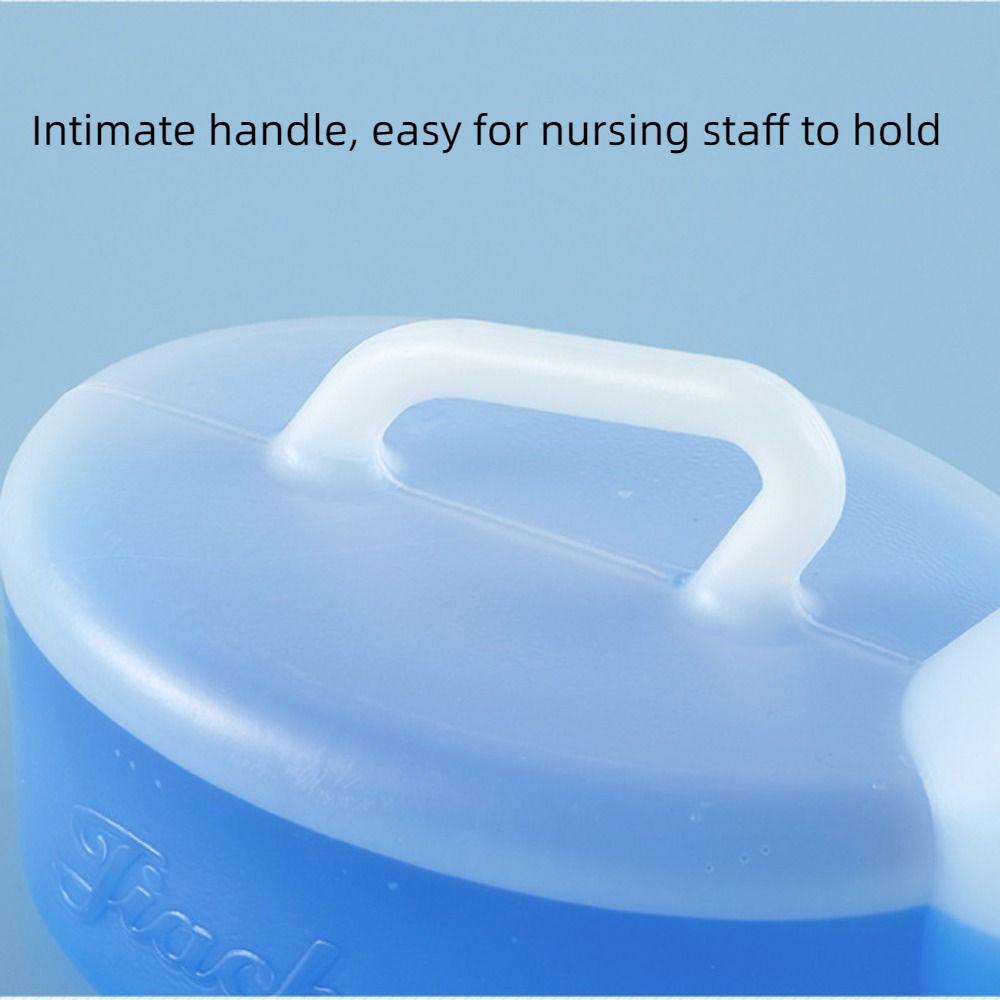 with Seal Lid Mobile Urinal Toilet 1000ml Urinal Potty Portable Urinal Pee Bottle  Hospital Patient