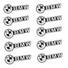 CTCE1 5/10pcs 3D Aluminum Car Audio Speaker Badge Emblem Stereo Sticker For BMW Performance F30 i4 X3 F10 E90 F20 E46 E60 E70 E39 E36