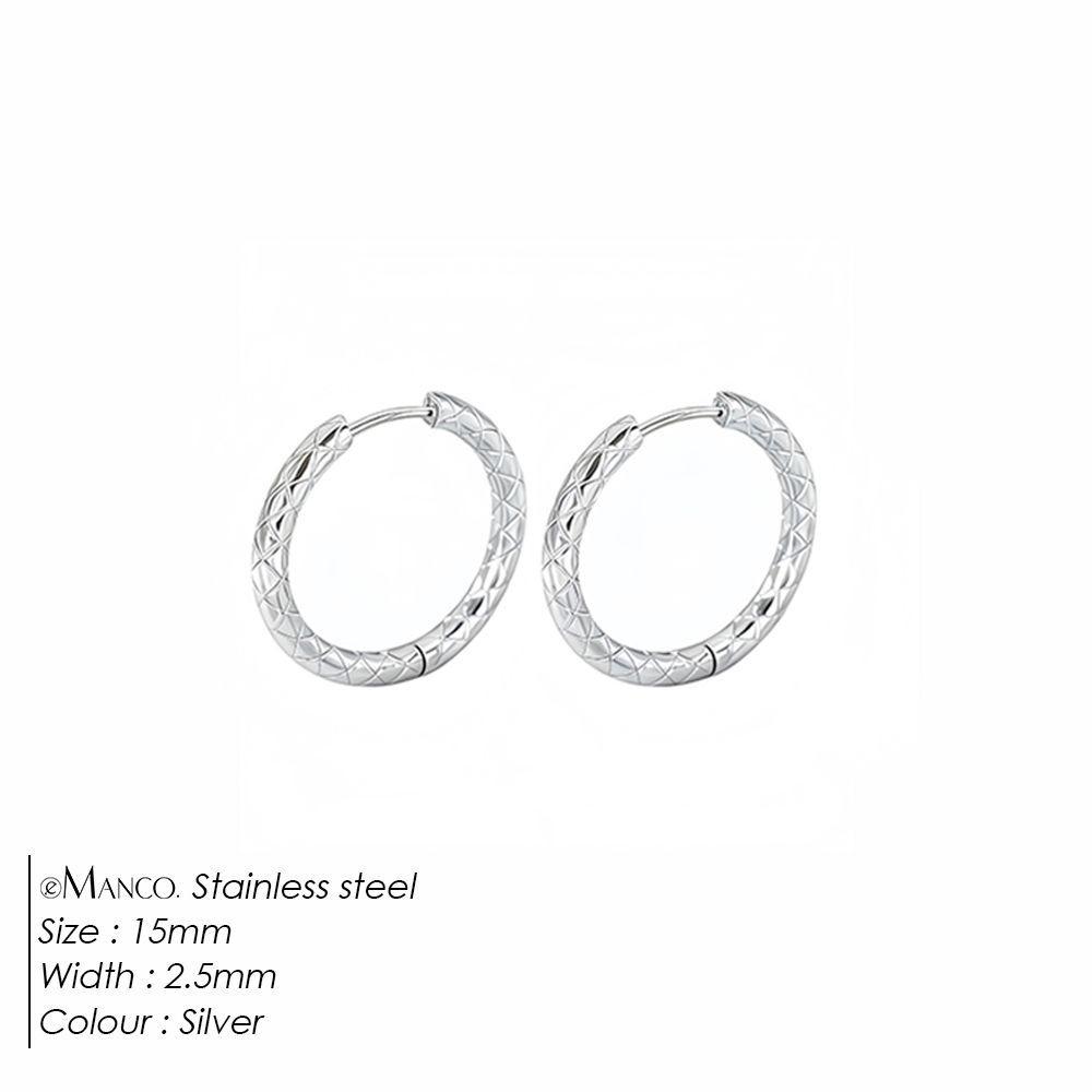 EManco Звездное небо, титановые и нержавеющие стальные ушные манжеты - Стильные, Высококачественные, Простой чеканный дизайн для женщин