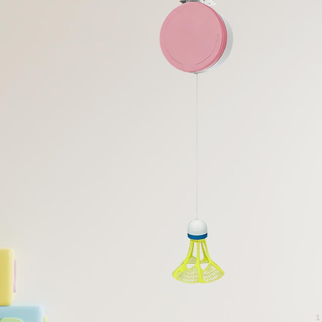 Badminton Train Self Practice Aid Adjustable Remote Control Study for Office, Home,