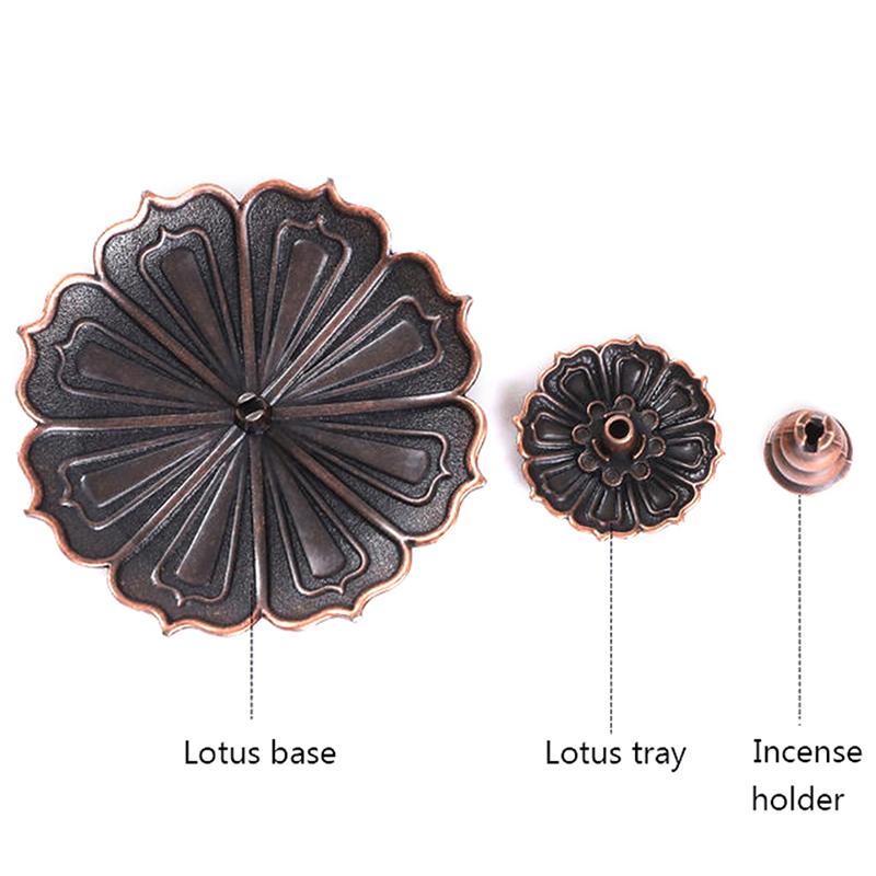 Держатель для катушки благовоний, подставка для лотоса, подставка для золы, держатель для палочек благовоний для успокоения нервов, настольный декор