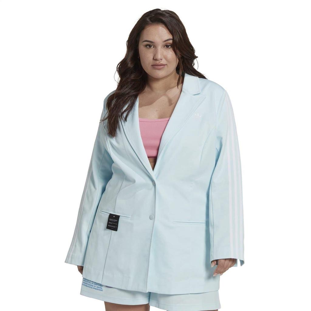 Adidas Womens/Ladies Lapel Collar Plus Blazer
