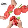 Мягкие Тактильные Игрушки Двойная Вишня Игрушка-Снятие Стресса Игрушка-Жмякалка с Мукой Сенсорная Игрушка-Вертушка для Расслабления Рук Декоративная