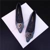 Flat-soled Single Shoes Women's Pointed New Versatile Shallow Mouth Laden Shoes Soft Sole Work