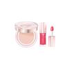 Набор макияжа It's My Triple Essence Cushion Набор блесков для губ, Простой набор из двух предметов: #P10 - это моя пудра-кушон 14 г + #48 - это мой водный блеск для губ 8,5 мл