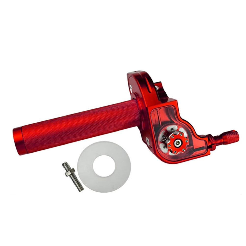 22 мм CNC Алюминиевые Мотоциклетные Ручки Газа с Поворотом Руля для Мопеда Скутера Квадроцикла