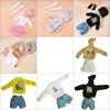 Gift Toys Top Kids Toy Doll Shorts Skirt Handmade Hoodies 1/6 Dolls Clothes Doll Sweatshirt Outfits