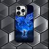 HOT Cool Phone Case For iPhone 17,16,15,14,13,12,11 Pro Max Plus S-Saint Seiya Knights Colorful Gradient Soft TPU Black Cover