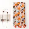 Bohemian Cat Pattern Tassel Scarf Long Animal Print Scarves Elegant Ethnic Style Wrap  Female