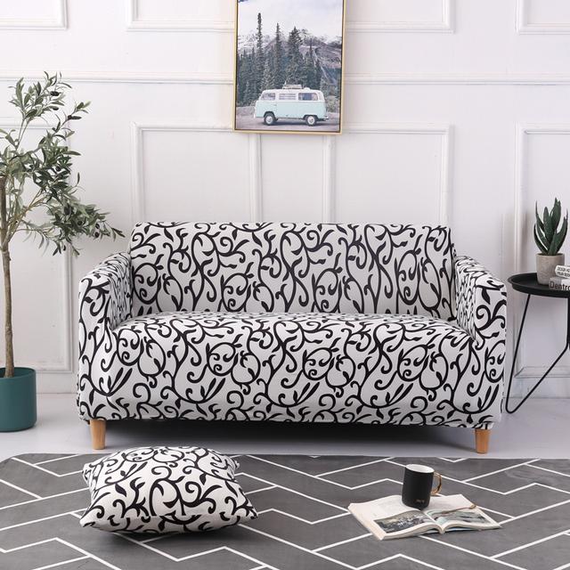 Spandex Sofa Cover Slipcovers Elastic All -Inclusive Couch Case For Different Shape Sofa Loveseat Chair L -Style Sofa Case