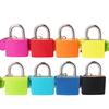 1set ( Lock With 2 Keys)7 Color Small Mini Strong Steel Padlock Travel Suitcase Diary Case Drawer Luggage Locks Decoration