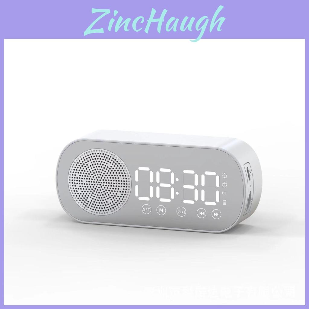 Bluetooth Led Alarm Clock With Radio And Builtin Speaker For Bedroom Decor