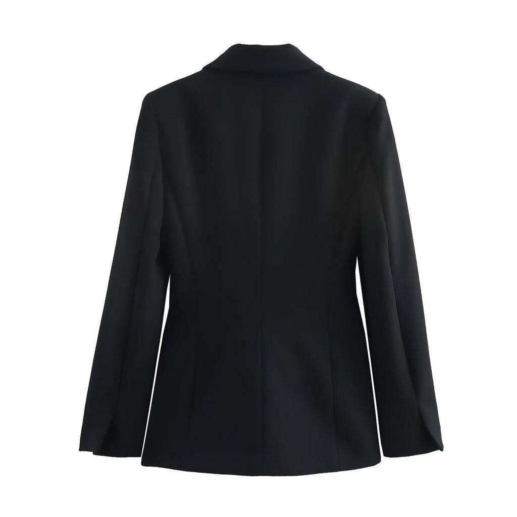 2025 Spring Women's Fashion Slim-Fit Suit & Pants Set with Stylish Shoulder Details