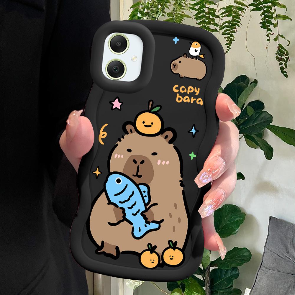 Милый мультяшный дельфин мягкий чехол для телефона Samsung Galaxy A52 A73 A12 S24 Ultra 5G S23 S22 S21 S20 FE Wave Edge противоударный защитный резиновый чехол