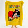 cartoon L LooLoo K Kids Throw Flannel Throw Blanket Suitable for Sofa Living Room Bedroom
