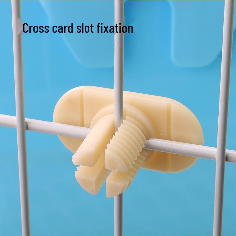 Большой пластиковый лоток для подстилки для кроликов и морских свинок с защитой от переворачивания