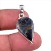 Natural Pietersite Gemstone 925 Solid Sterling Silver Jewelry Pendant 1.25" f8C27