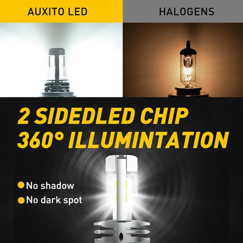 Светодиодные фары дальнего/ближнего света 6000k лампа H4 9003 Hb2 для мотоцикла супер яркий белый IP65 водонепроницаемый