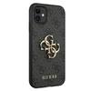 Guess Guhcn614Gmggr Iphone 11 6,1/ Xr Szary/Grey Hardcase 4G Duże Metalowe Logo
