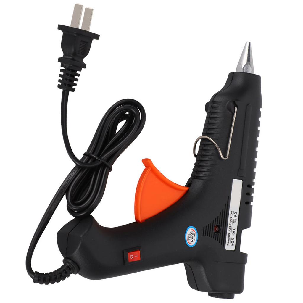 100W Hot Melt Glue Gun Stick Electric High Temperature Heating DIY Hand Tool