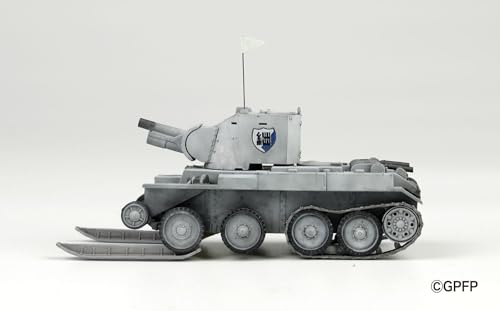 Platz Девушки и Панцер Финальная глава BT-42 Штурмовое орудие Продолжение Старшая школа Яростная битва на заснеженном поле! Пластиковая модель 1/72, версия со лыжами