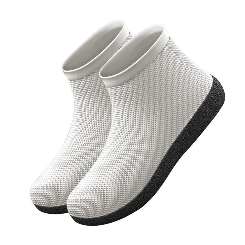 Водонепроницаемый и нескользящий чехол для обуви от дождя для мужчин и женщин, непромокаемый в дождливые дни, утолщенные износостойкие резиновые сапоги,