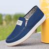 Autumn New Men's Shoes Versatile and Comfortable Casual Canvas Shoes Beef Tendon Sole One Pedal Old Beijing Cloth Shoes