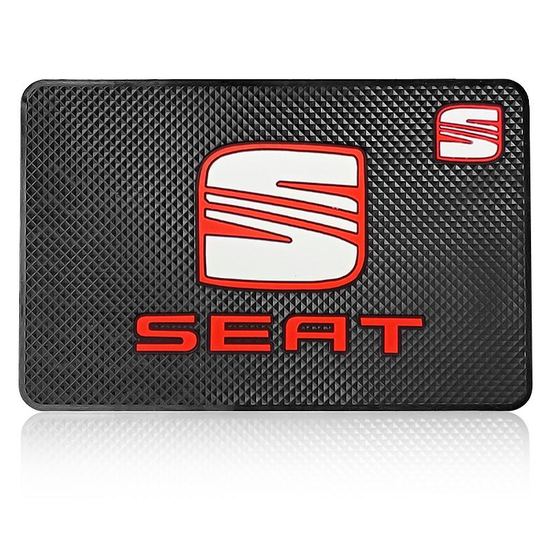 Автомобильный противоскользящий коврик Держатель для телефона Противоскользящий коврик Автостайлинг Для SEAT Leon FR Altea Ibiza Toledo Cordoba Alhambra Arona Exeo