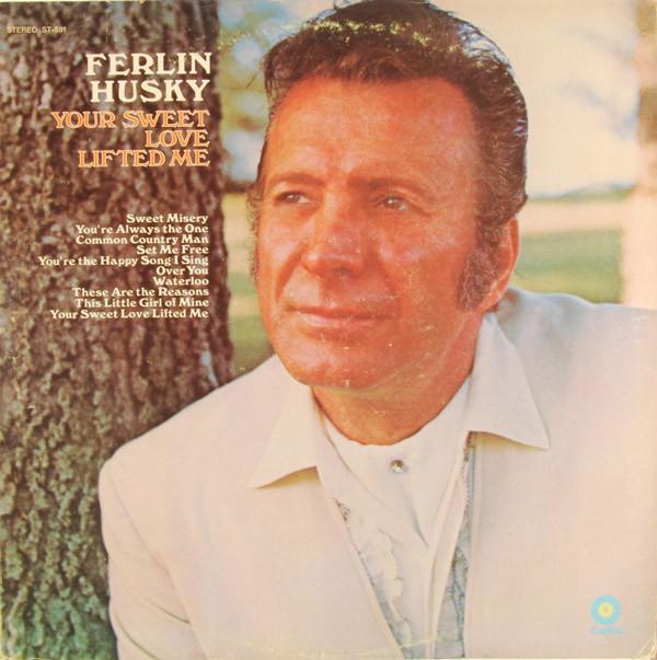 LP Пластинка ФЕРЛИН ХАСКИ - Твоя нежная любовь подняла меня ST591 Capitol Records 1970 США Фолк Б/У