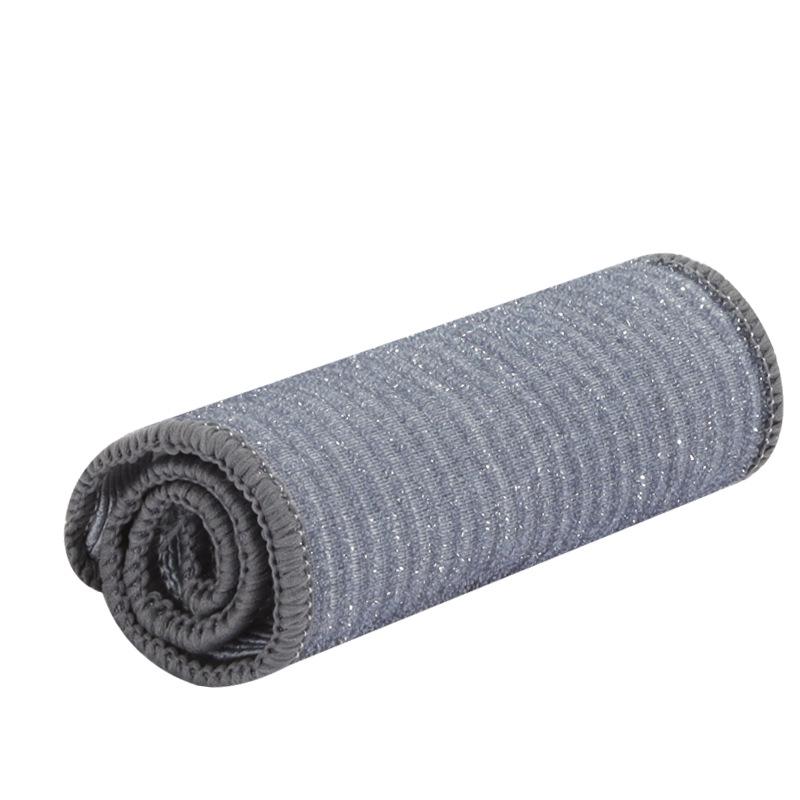 Двусторонний шенилловый скребок для окон с высоким подъемом и удлиненной ручкой