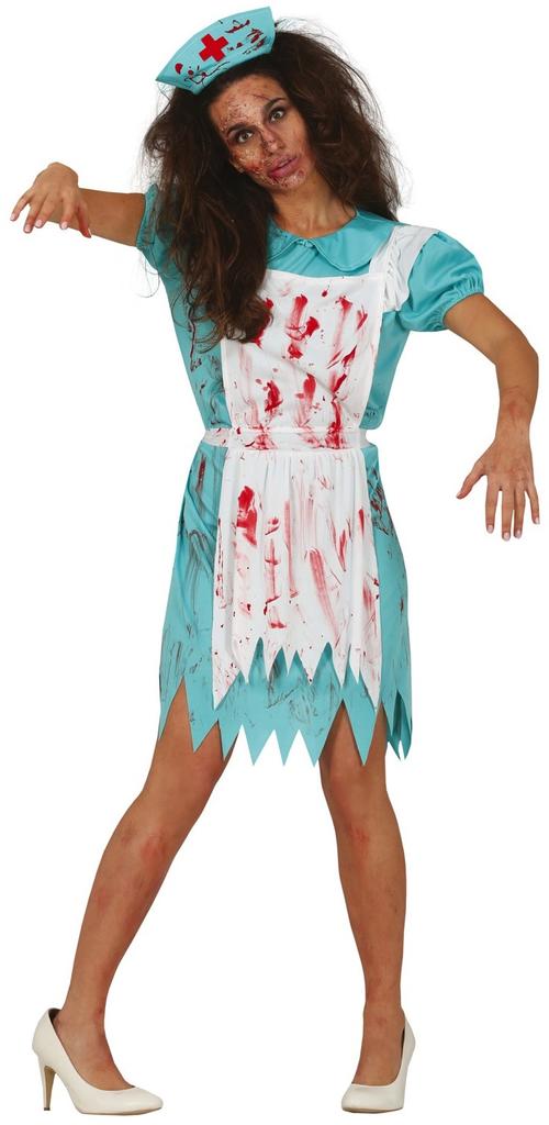 Zombie Nurse Halloween Costume 42-44