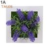 3D Artificial Flower Plant Wall Sticker Frame Living Room Wedding Party Live City Fashion Home Decor